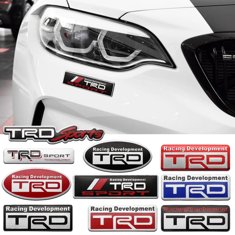 Алюминий автомобильный передний бампер авто дверные ручки Стикеры для Toyota ТРД 86