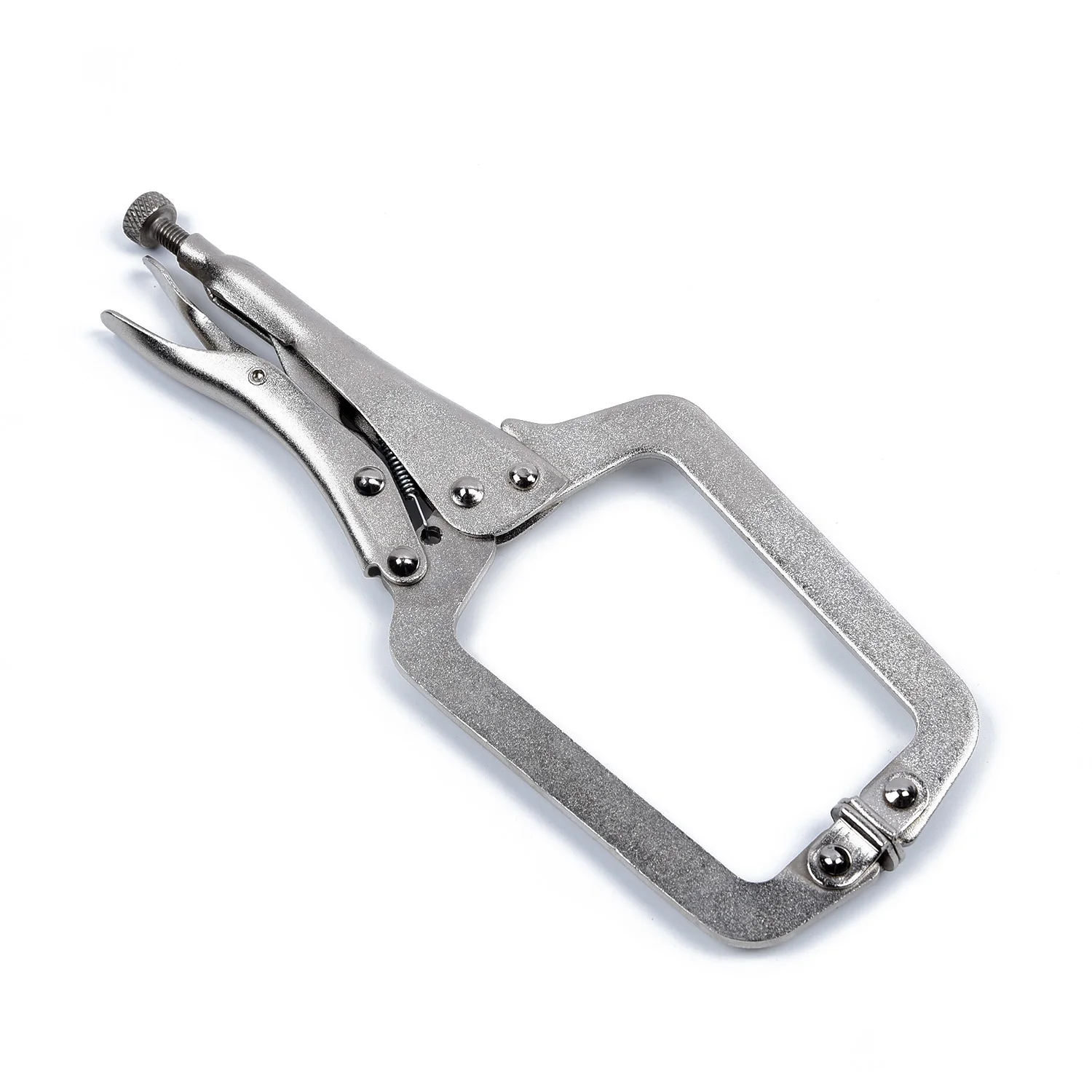 

1x Welding Quick Pliers Tenon Locator 9 Steel C Clamp Vise Grip Locking 9 Inch