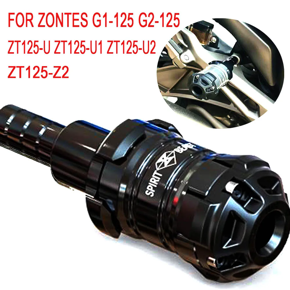 Falling Crash Protector Rod Motorbike Anti-Falling Engine Protection Stick For Zontes G1-125 G2-125 ZT125-U 125-U1 125-U2 125-Z2