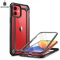 supcase for iphone 12 casefor iphone 12 pro case 6 12020 ub exo pro hybrid clear bumper cover with built in screen protector
