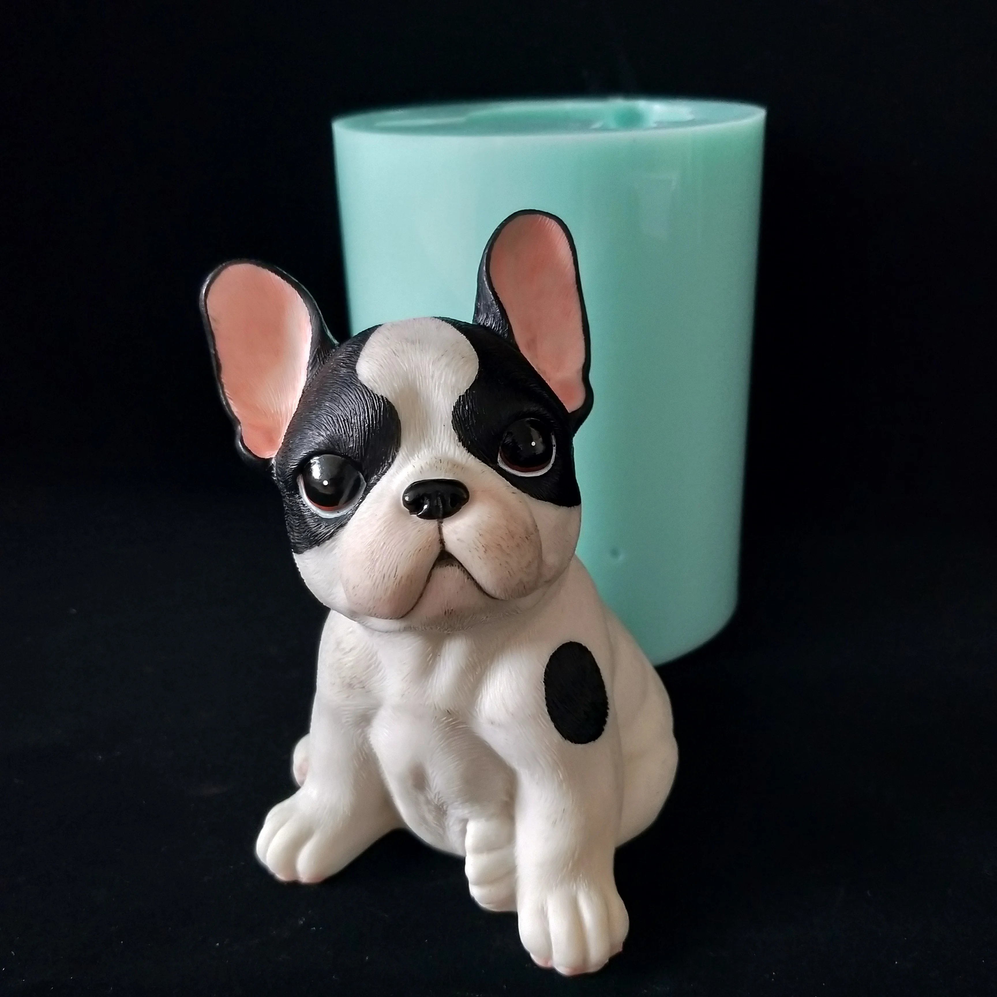 PRZY силиконовые 3D милые формы для собак ручной работы большая форма Свеча