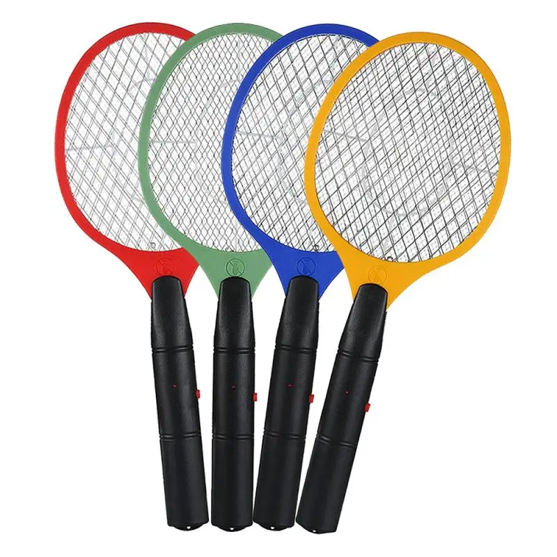 

Electric Flies Swatter Mosquito Insect Killer USB Rechargeable LED Lamp Mosquito Trap Racket Bug Zapper Garden Pest Control