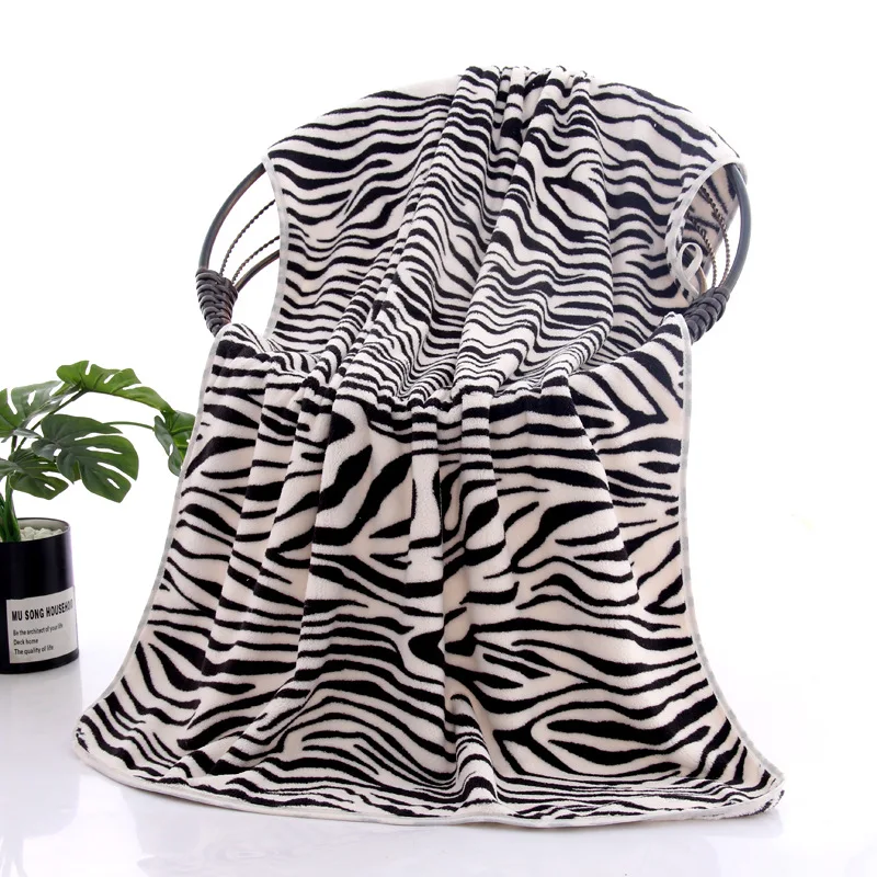 Комплект банных полотенец из кораллового флиса для взрослых быстросохнущее