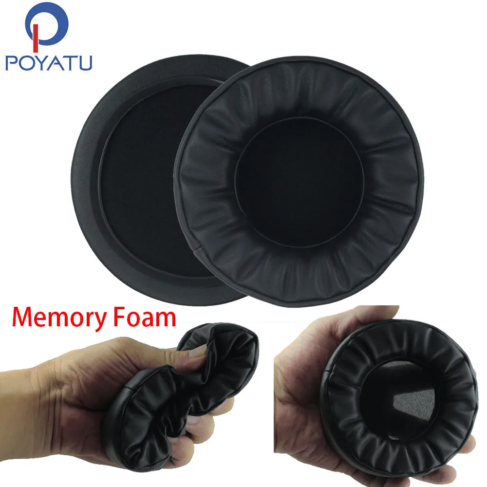 POYATU For Samson SR850 Ear Pads Headphone Earpads For Samson SR850 SR 850 Earpads Memory Sponge Earpads Earmuff Cushion Cover