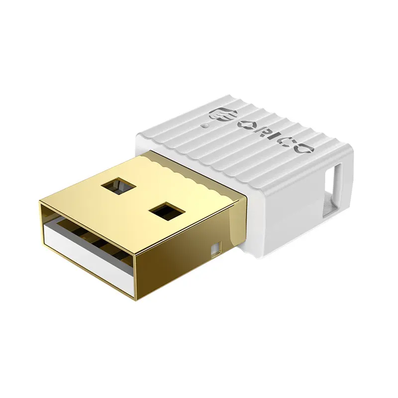 White ORICO USB Bluetooth 4,2+ EDR аудио дистанционный передатчик Мини беспроводной стерео музыкальный адаптер Bluetooth ключ для настольного ноутбука - Цвет: White