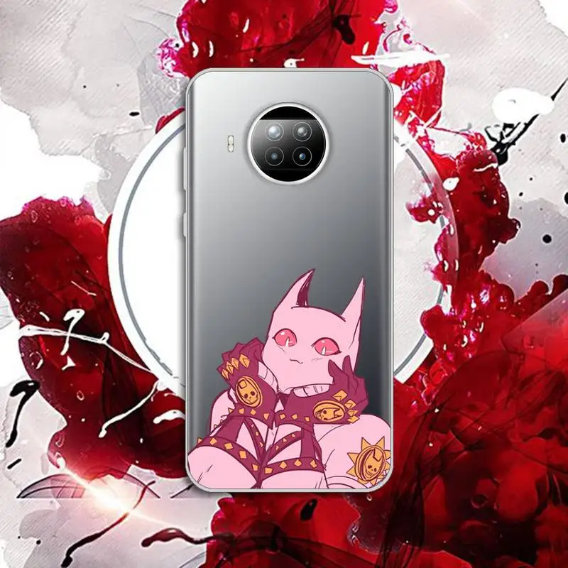 

Anime JoJos Bizarre Adventure Phone Case Transparent for Xiaomi Redmi note 10 t 8 9 pro lite 11