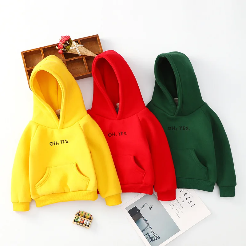

Fashion Baby Boy Girl Hoodie Sweatshirt Red Yellow Green Infant Toddler Kids Vintage Hoodie Top Letter Print Hooded Clothes