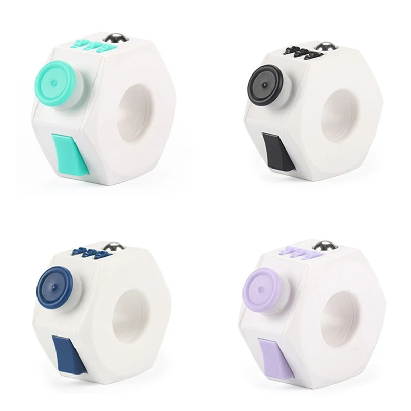 Антитревожное кольцо для снятия стресса пластиковое волшебное игрушечное стресса|Фиджет-спиннер| |