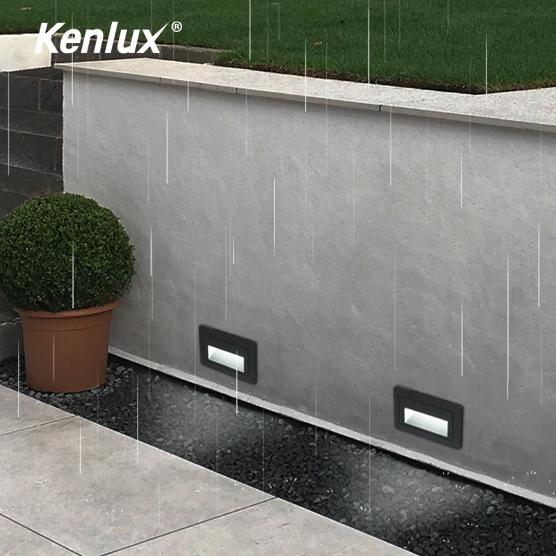 Бесплатная доставка 3 Вт Led наружный водонепроницаемый лестничный ступенчатый
