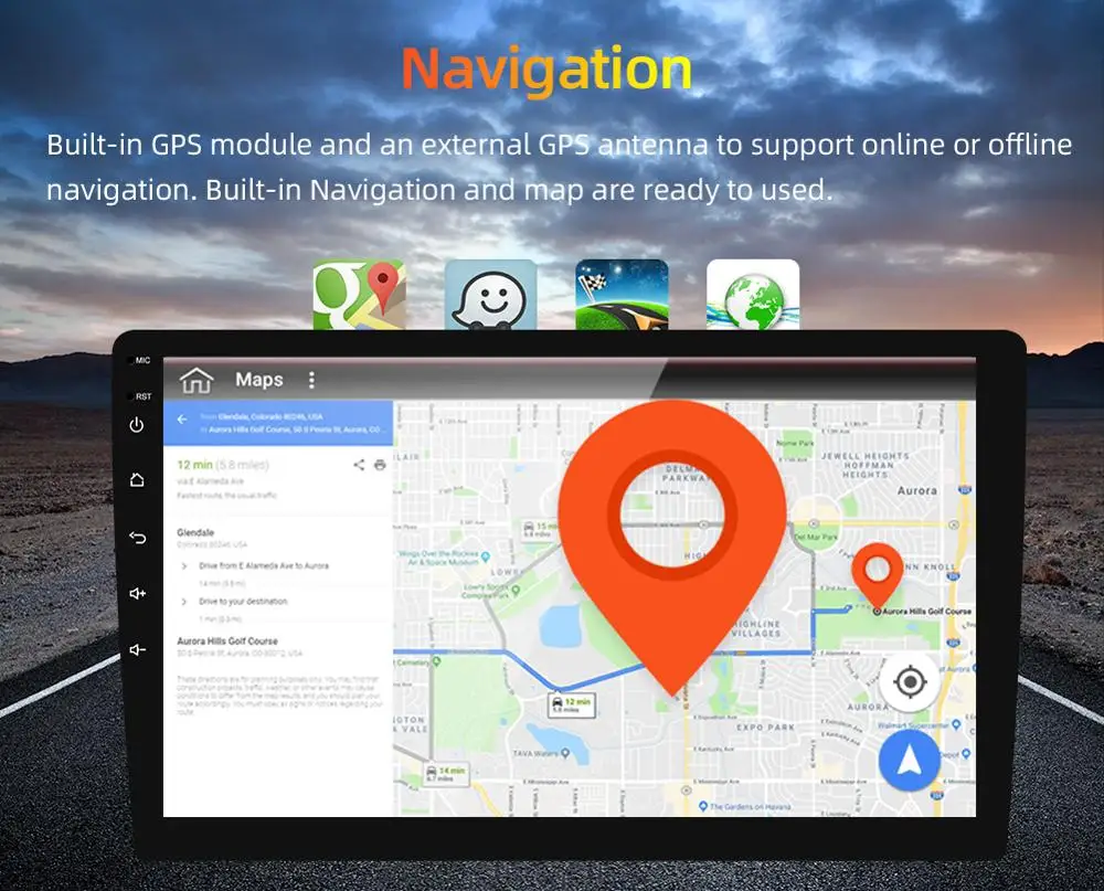 Bosion 1 din Android 10 0 IPS DSP PX6 автомобильное радио стерео GPS Навигация Аудио Видео плеер Wifi