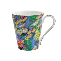 new porcelain coffee mug monet famous painting art design new trend porcelain mug