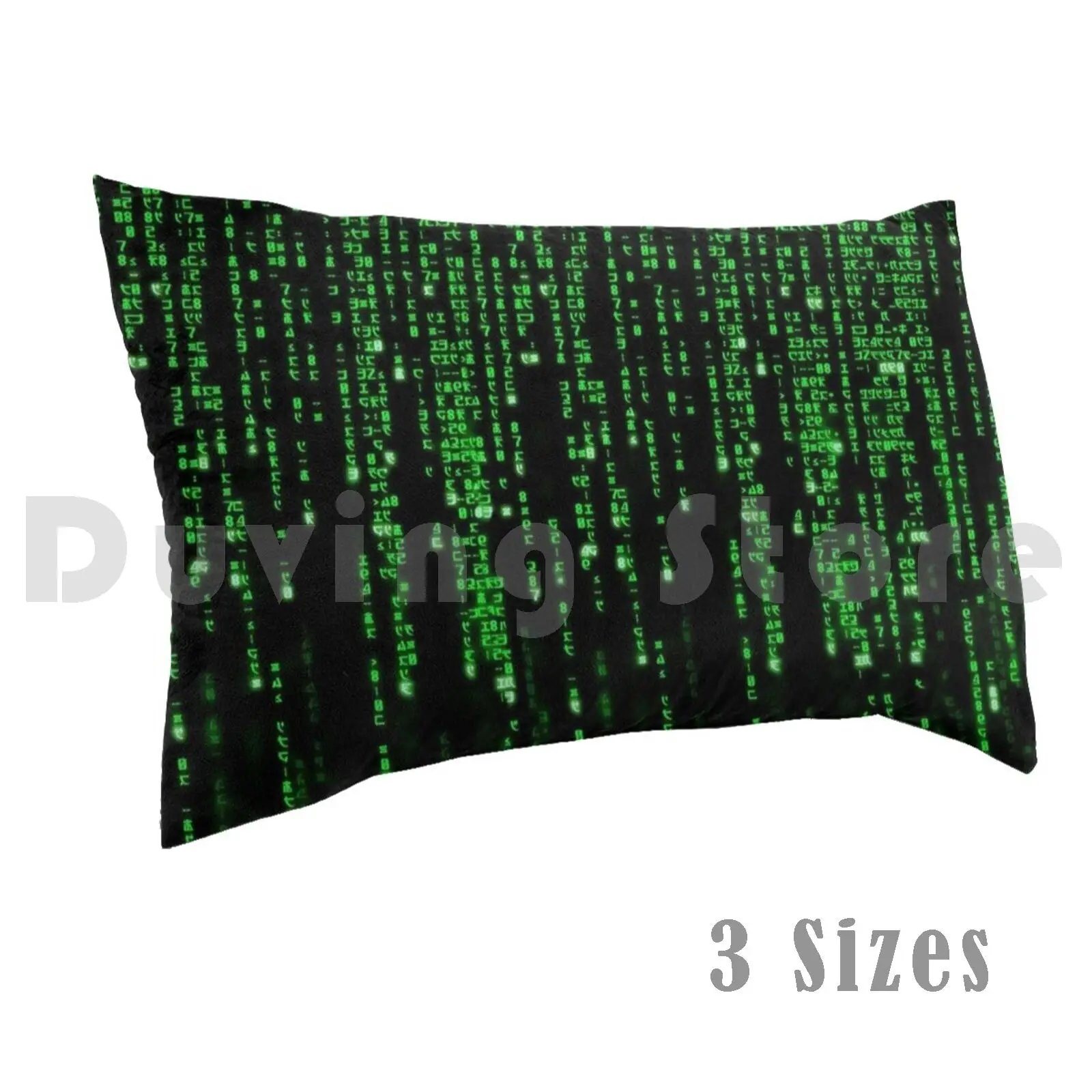 

Binary Code-The Matrix Program Pillow Case DIY 40x60 2633 Matrix Binary Code Programmer Hacker Linux Win