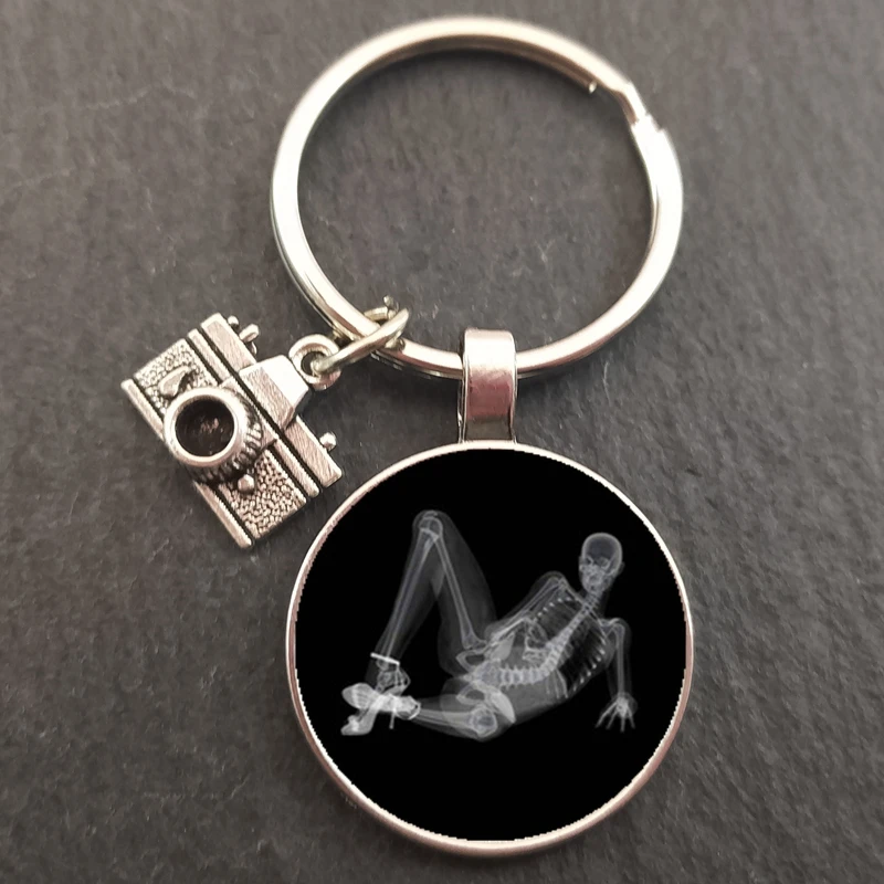 Брелок для ключей медсестра из сплава с цепочкой камеры ювелирное изделие