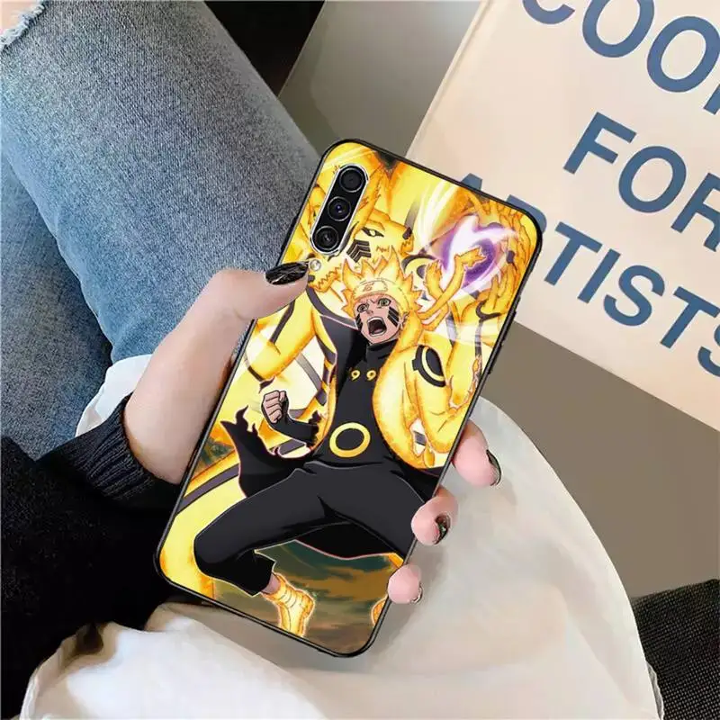 

naruto and sasuke Phone Case For Samsung A40 A31 A50 A51 A71 A20S S8 S9 Plus note 20 ultra