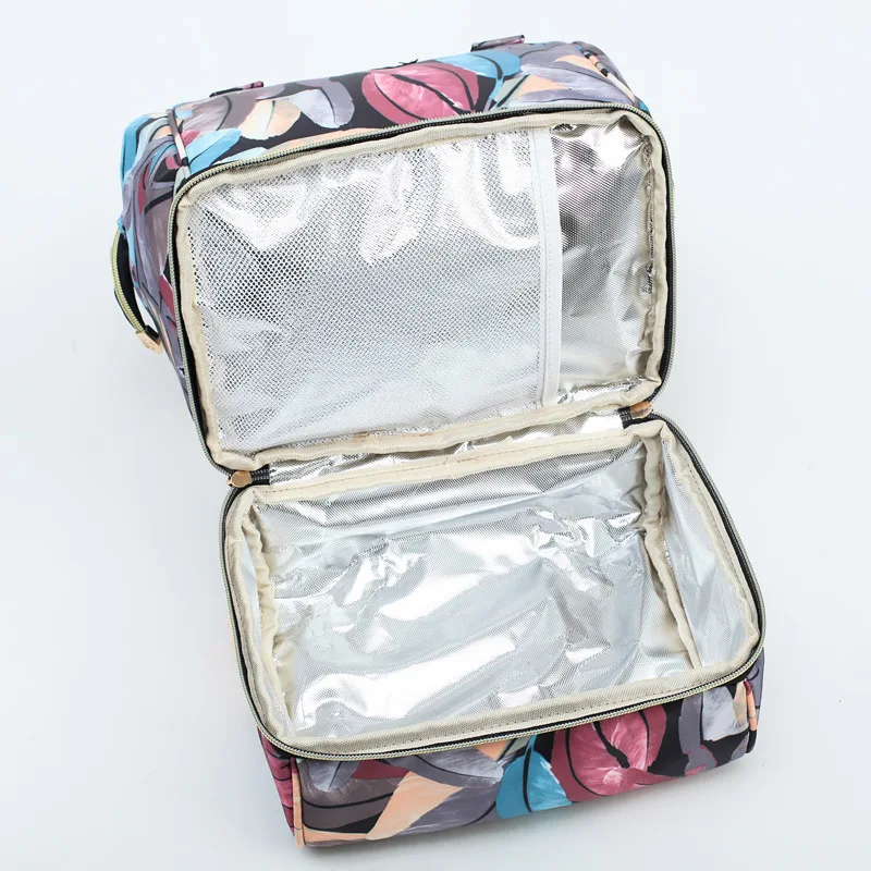 

Diaper Bag Mummy Maternity Bag Small Cartoon Bear Insulated Lunch Picnic Handbag For Travel Baby Nappy Changing Bag Mom Backpack