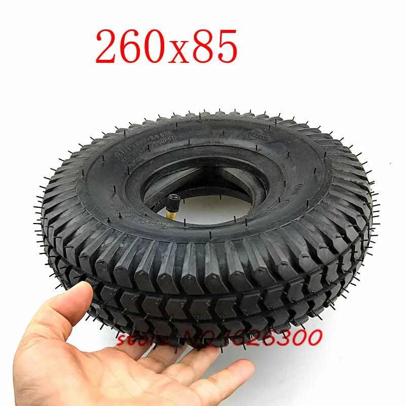 Super 260x85 шина и внутренняя трубка 3 00-4 (10 &quotx 3&quot 260*85) шиномонтажный скутер ATV шины