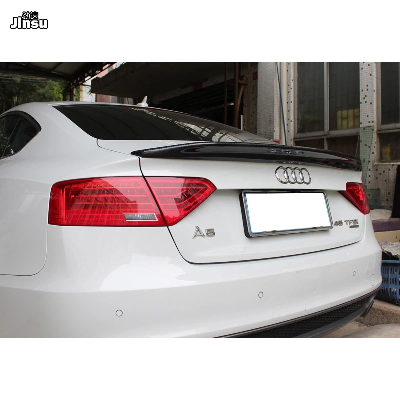Стиль Caractere карбоновое волокно задний багажник спойлер для audi a5 sportback 2007 2016 CA