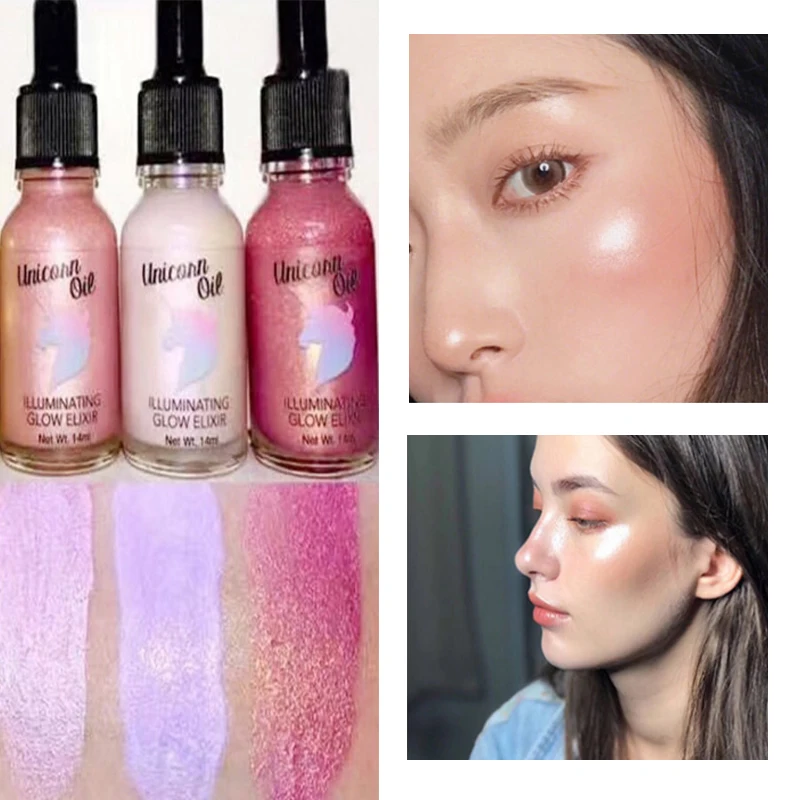 Макияж для лица Единорог масляная База под макияж осветляет длительное