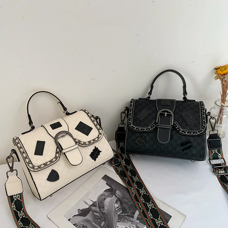 

Bag Female 2021New Small Square Crossbody Bags For Women Luxury Designer PU Leather Shoulder Bag Women Vintage Handbags