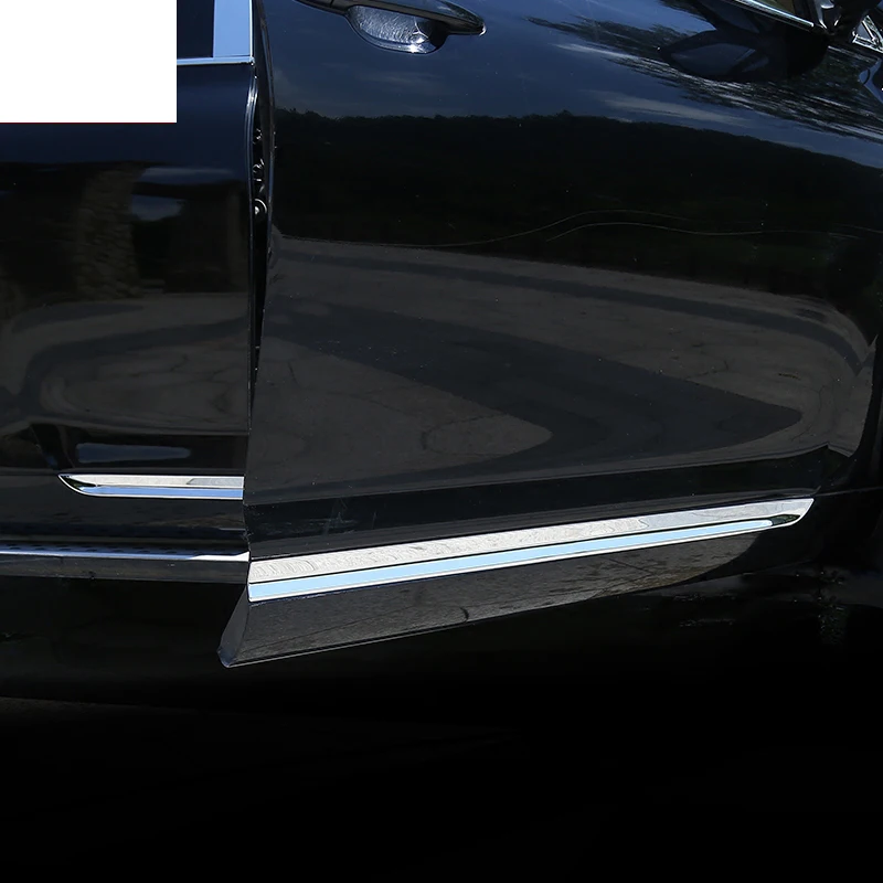 Lsrtw2017 304 нержавеющая сталь окна автомобиля планки для toyota highlander 2007 2008 2009 2010 2011 2012 2013 xu40 Kluger комплект планки