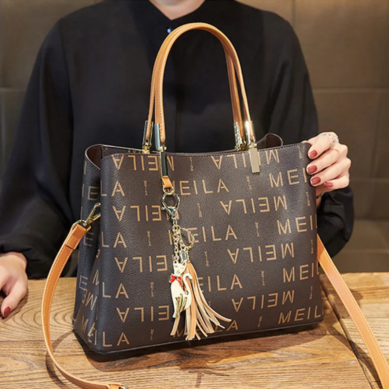

Bags for Women New Fashion Casual Bucket Bag Wild Retro Shoulder Diagonal Bag Purses and Handbags Luxury Sac A Main Femme