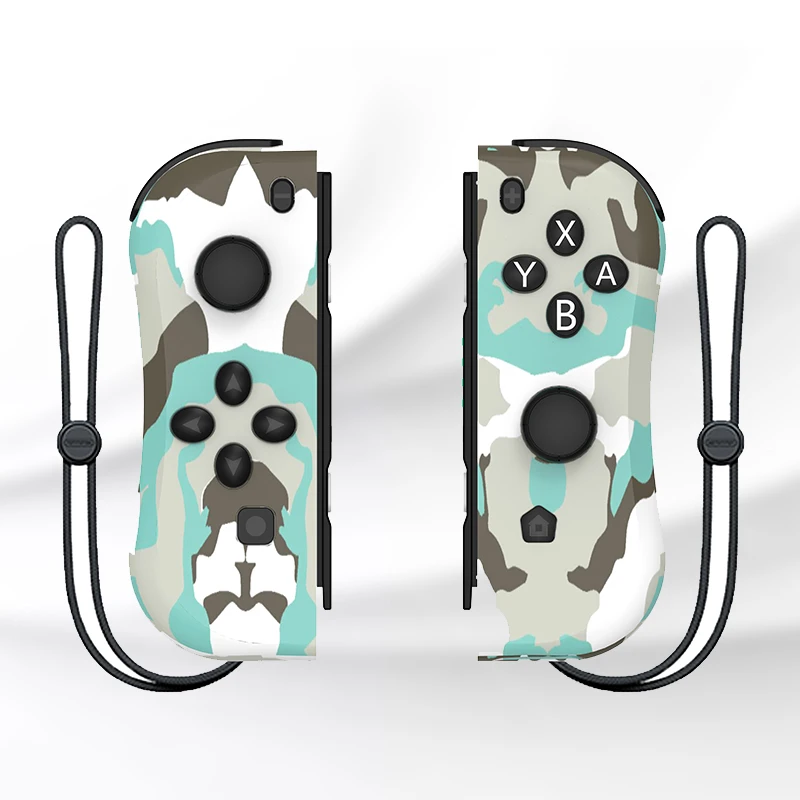 camouflage Беспроводной джойстик с поддержкой технологии handleonow, Bluetooth, контроллер для переключателя, джойсон, левый и правый джойкон, контроллер - Цвет: camouflage