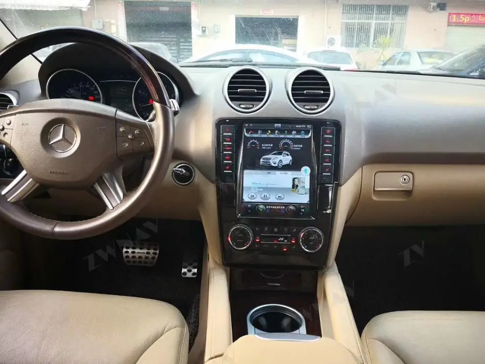 Автомобильный радиоприемник для Mercedes Benz ML W164 W300 ML350 ML450 ML500 GL Tesla Android автомобильный