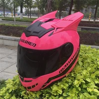 motorcycle helmet women child motorcross equipment protect cat helmet personality full face motorcross helmet with googles