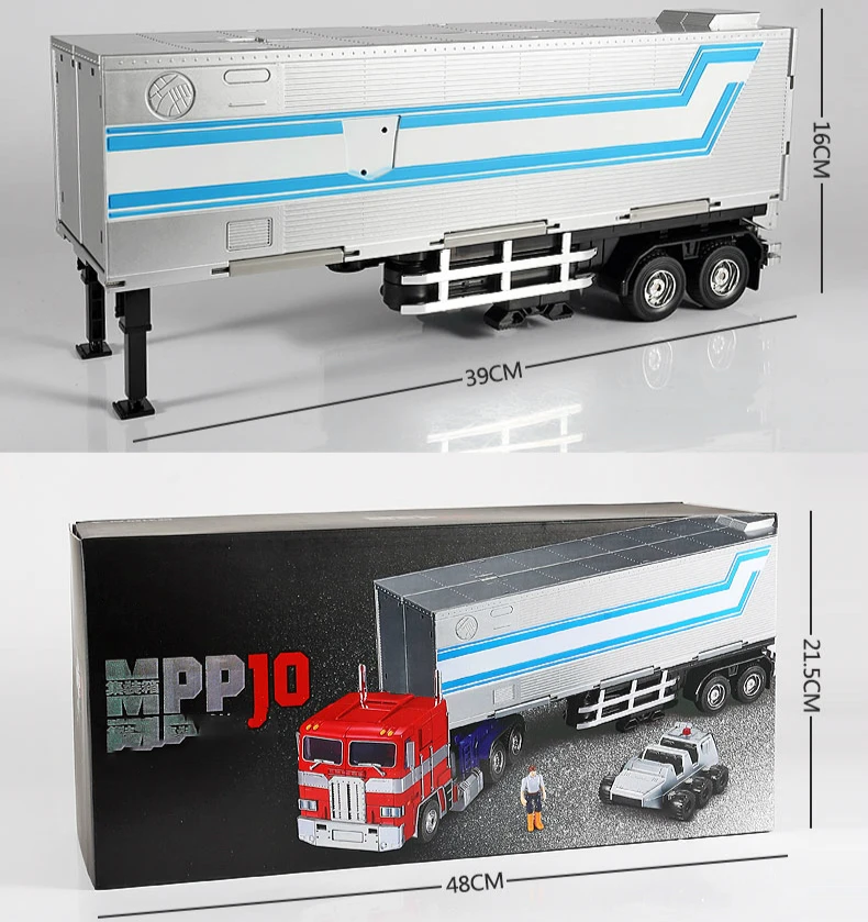 WJ трансформация G1 Masterpiece MPP10 MPP-10 сплав 33 см прицеп грузовик контейнер Commander KO фигурка робота модель игрушки