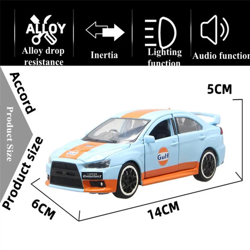 

New 1:32 Alloy Simulation Car Model With Light and Sound Diecasts & Toy Vehicles Pull Back Toy Car Christmas Birthday Gifts