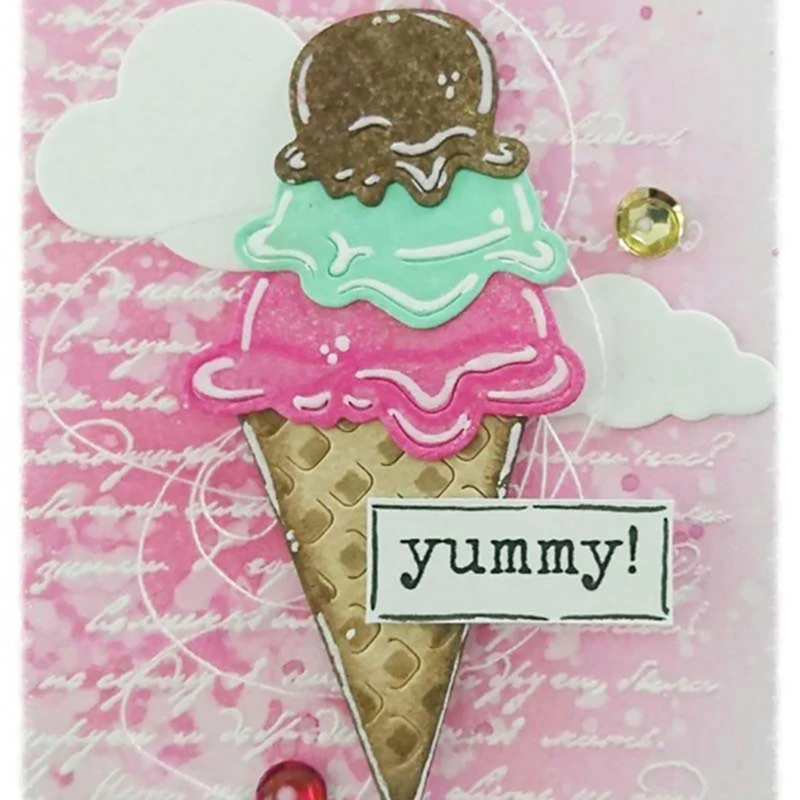 

Ice Cream Shaker Metal Cutting Dies Stencils for DIY Scrapbooking Decorative