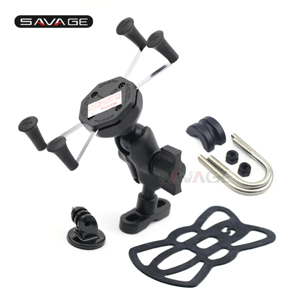GPS Navigation Bracket Phone Holder USB Charger For BAJAJ Pulsar 200NS 2012-2016 Motorcycle Accessories Support Stand X-Grip | Автомобили