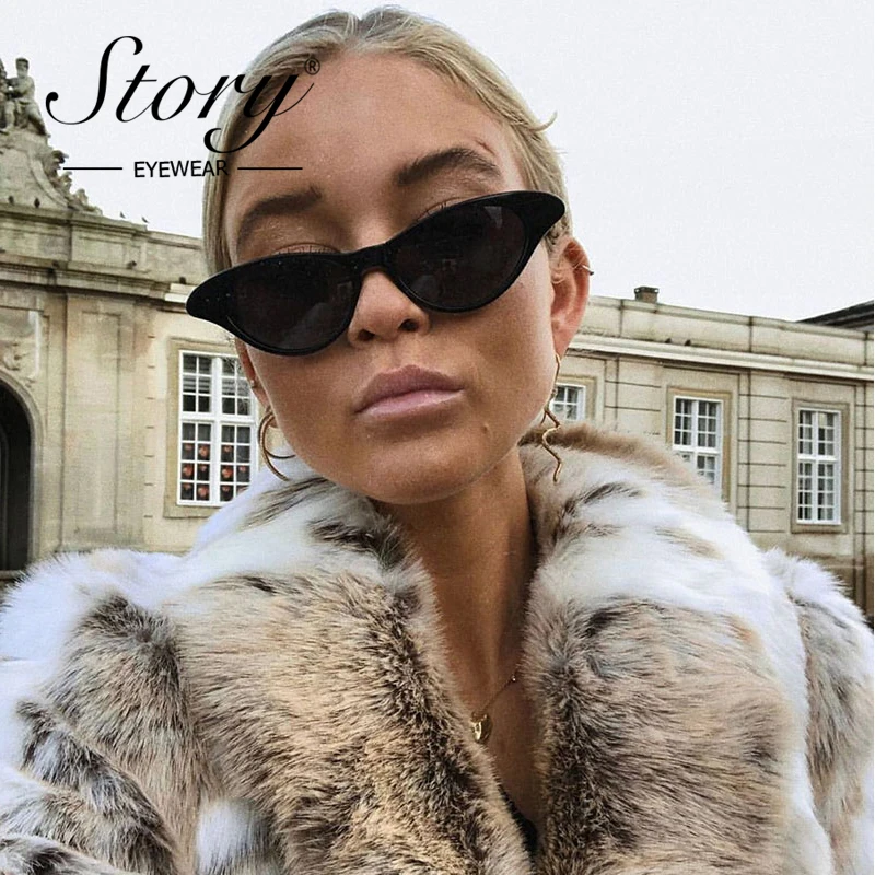 Солнечные очки кошачий глаз UV400 для мужчин и женщин аксессуар в винтажном стиле