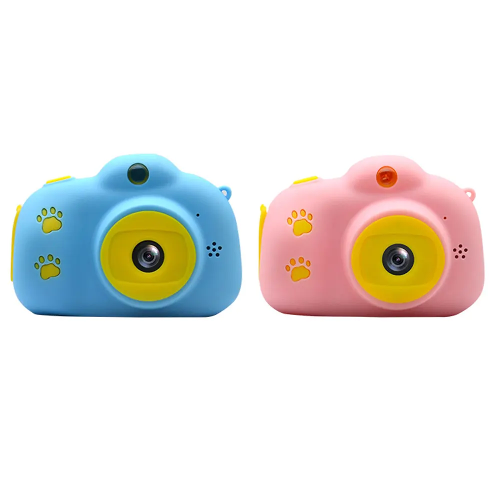 2-дюймовый ЖК-экран детская игрушечная камера комплект Дети видеокамеры Мини