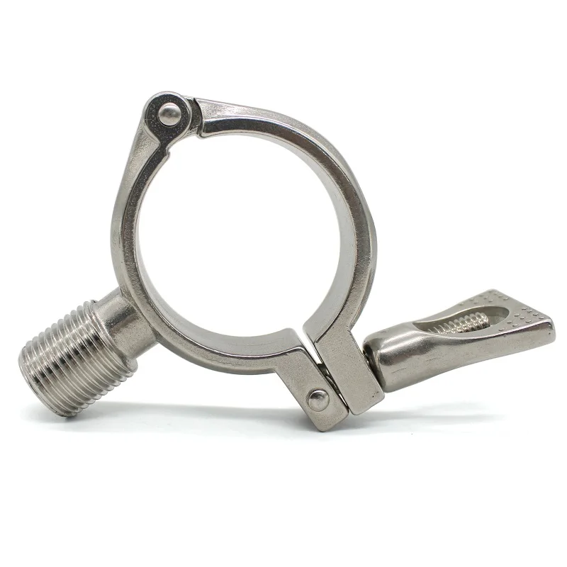 OD 19 мм до OD152mmbspt1 / 2 &quotнаружная резьба 304 Скоба из нержавеющей стали для труб