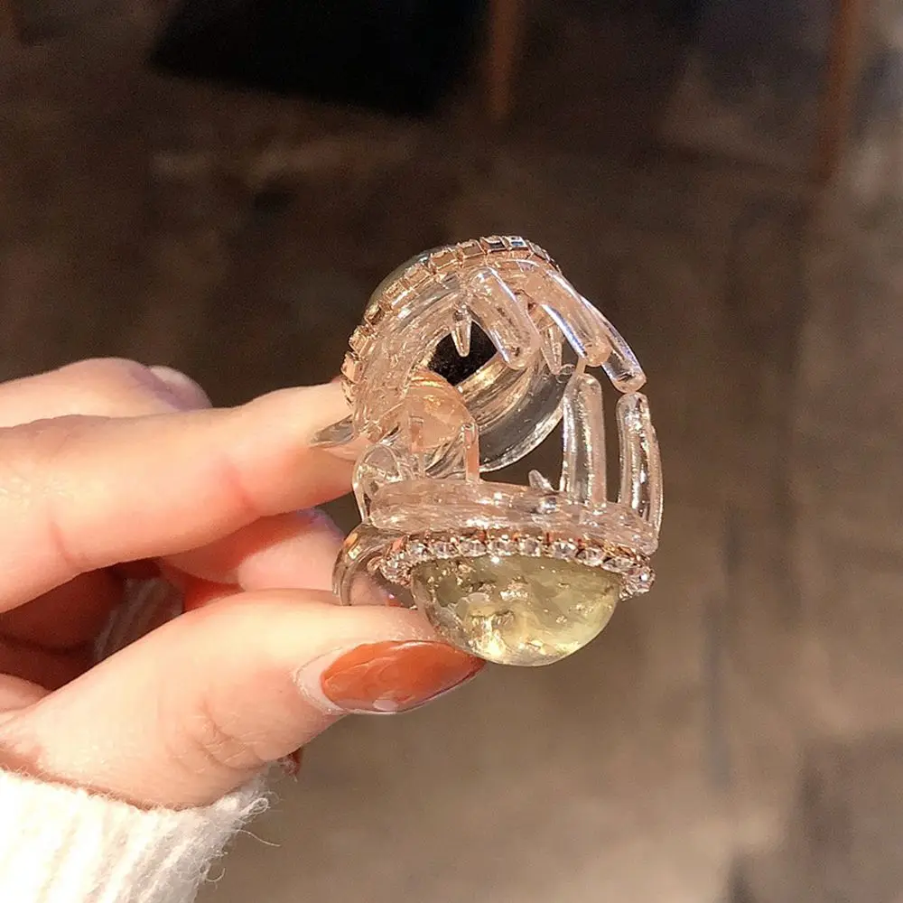 

Woman Crystal Hair Claw Girls Hairpins Chic Hair Crab Women Hair Accessories Girls Hairgrip Femme Headwear