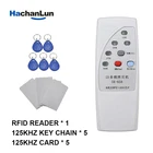 Ручной Rfid-программатор 125 кГц, дубликатор для копирования, идентификационные метки, программатор со светильник вым индикатором EM4305 T5577, брелок-карточка