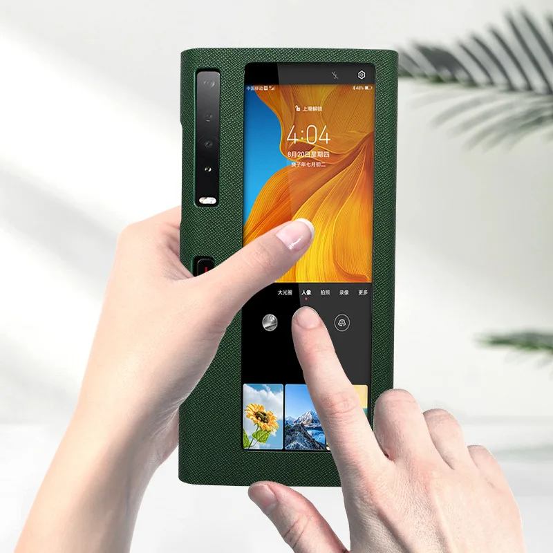 

Genuine Leather Case For Huawei Mate X XS