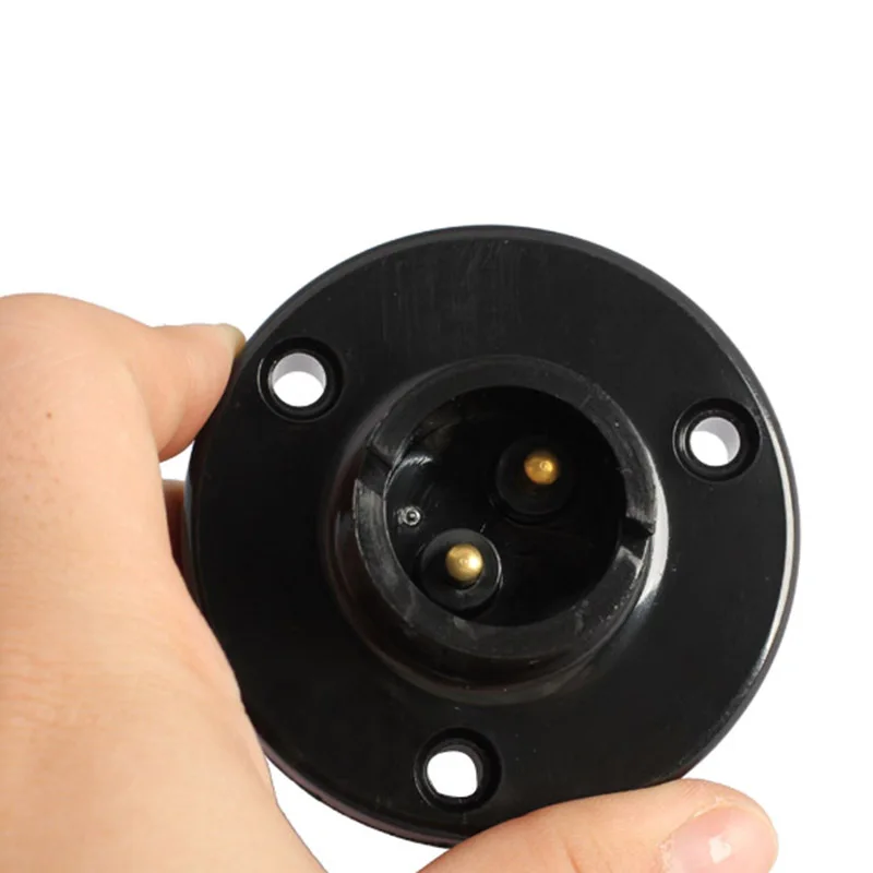 

B22 Bayonet Bulb Lamp Base Holder Chandelier Lampholder Converter Black In Stock