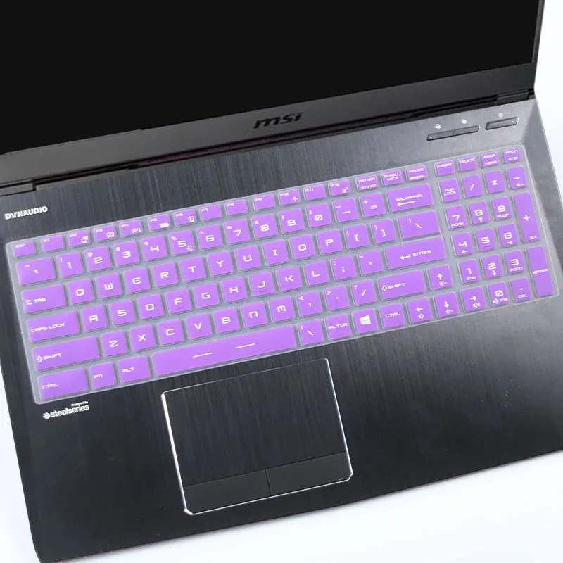 Защитная крышка для клавиатуры ноутбука MSI GL65 GL63 GT76 GS75 GP73 GL73 GE63 GE65 GE73 7RD / Raider/GE73VR 17 3