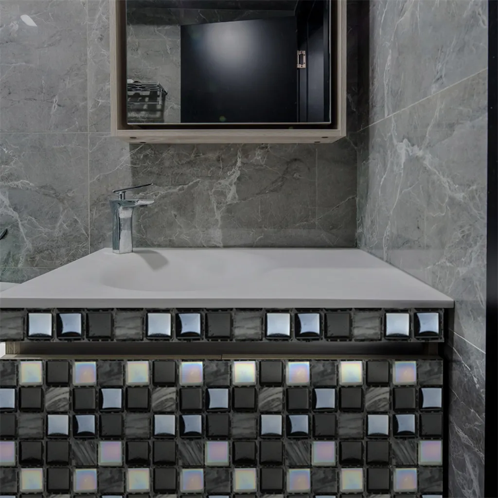 10 шт. самоклеящиеся Стикеры для мозаики 100x100 мм|Наклейки на стену| |