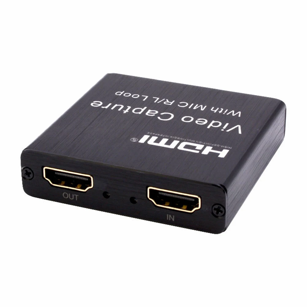USB 3 0 4K Loop out аудио видео Захват карта 2 HDMI запись Коробка микрофон в телефоне игра
