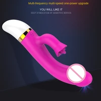 yue moving tongue licking vibrator adult sex toys powerful female masturbation equipment soft and comfortable couple products