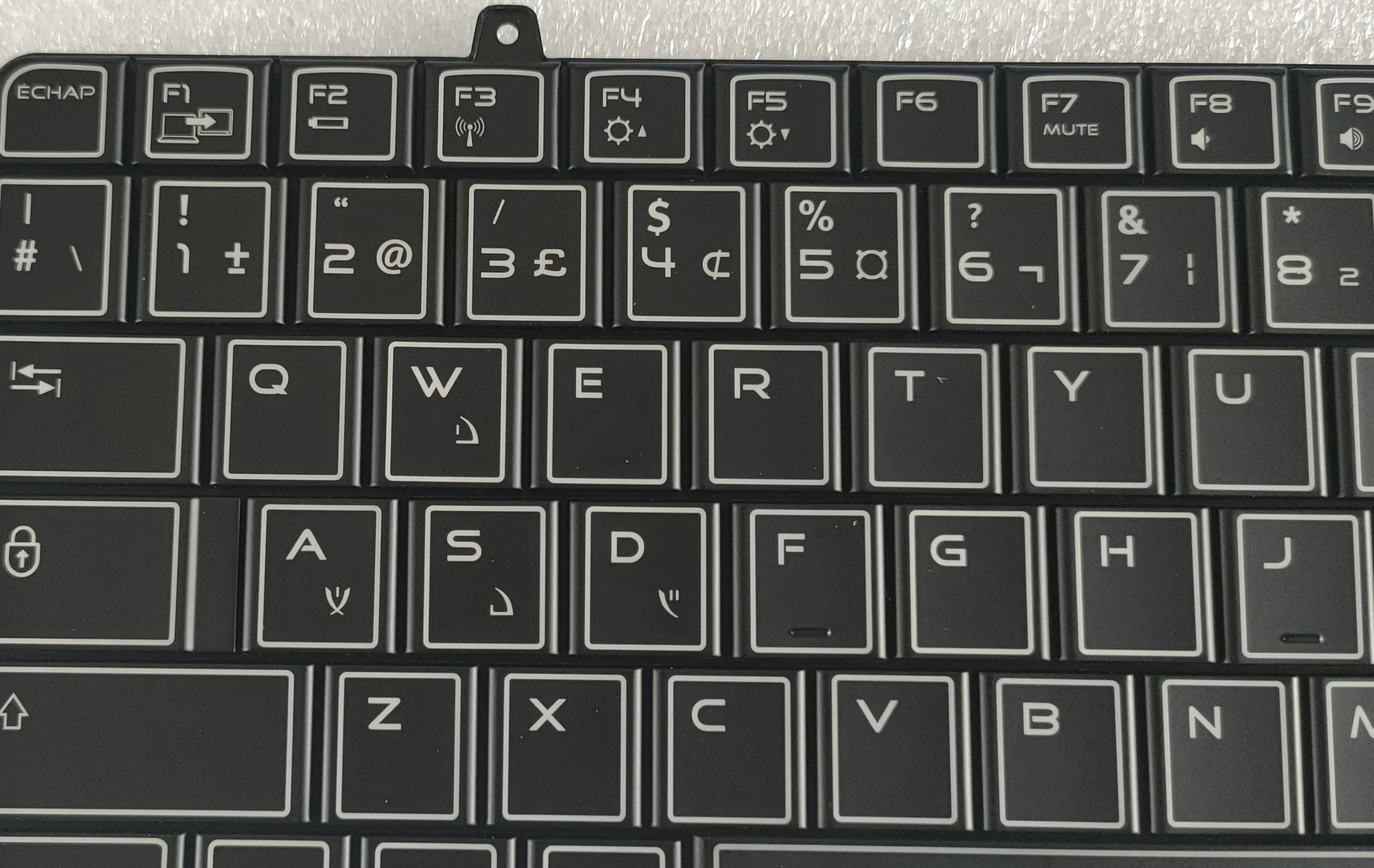 Новая канадско-Французская клавиатура для ноутбука Dell Alienware M11 R2 R3 M11X с подсветкой