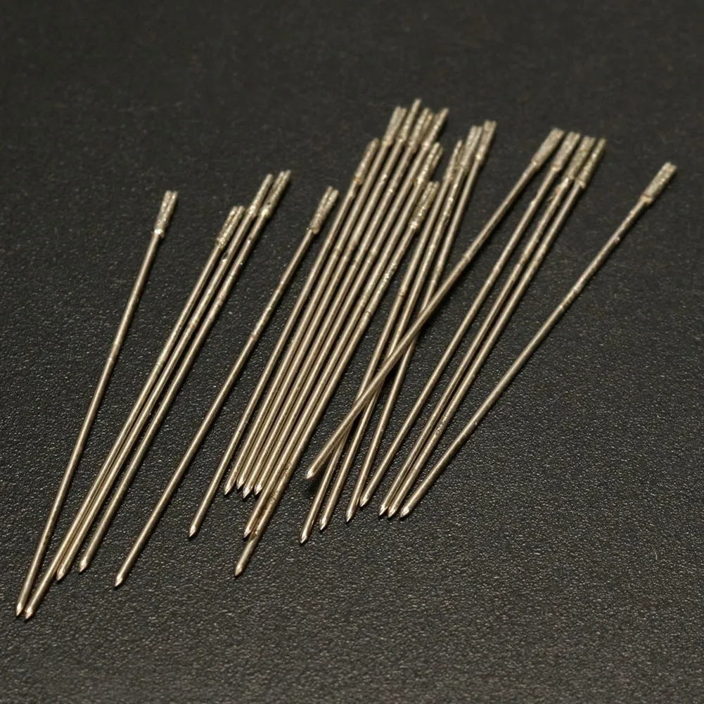 

20Pcs 1mm Mini Micro Drill Bits Jewelry Drilling Bit Diamond Stone HSS DrillBits Diamond Grinding Head Arts Drilling Bit