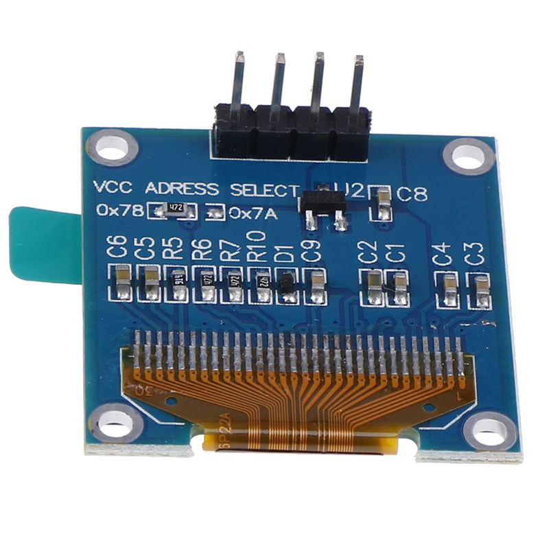 

SSD1306 белый 128X64 O Светодиодный ЖК светодиодный для Arduino 0,96 "I2C IIC Серийный 4-контактный 3V ~ 5V DC 1/64 рабочий