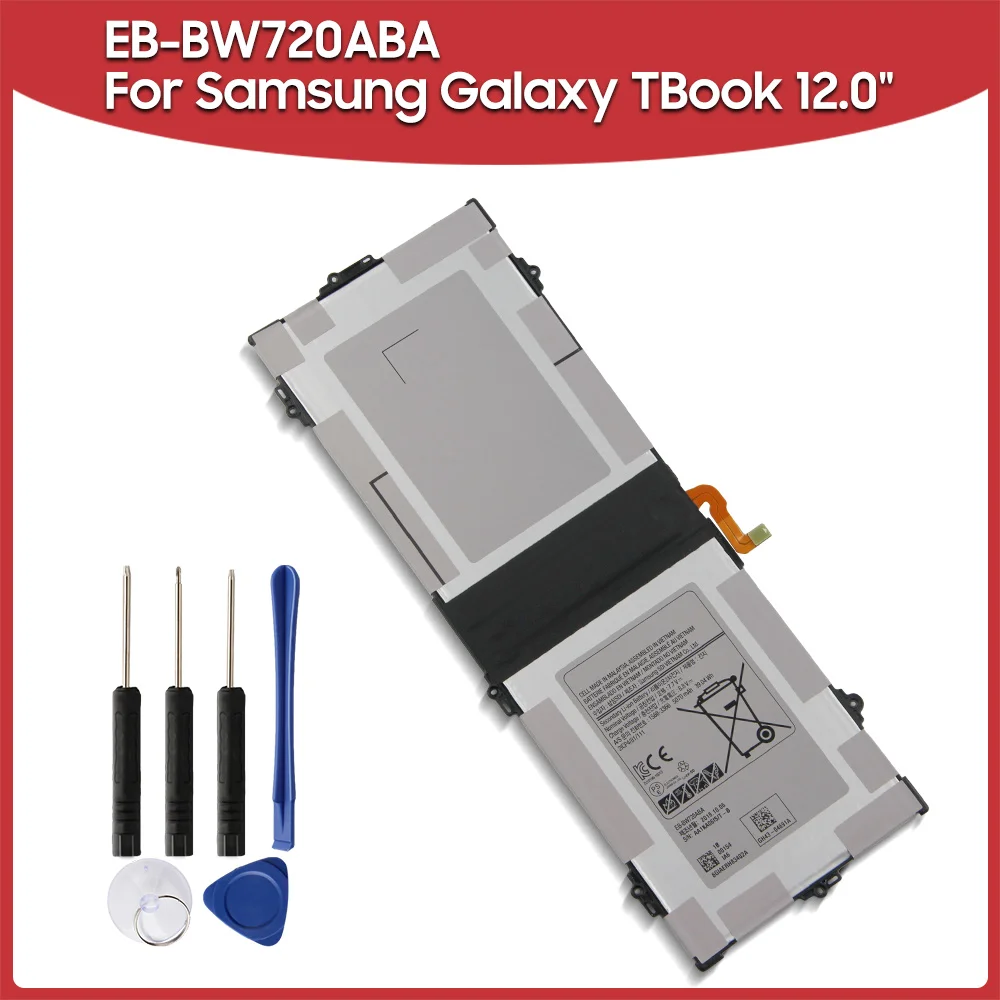 Оригинальный аккумулятор для планшета EB-BW720ABE EB-BW720ABA Samsung Galaxy Book 12 0 &quot12 дюймов 5070