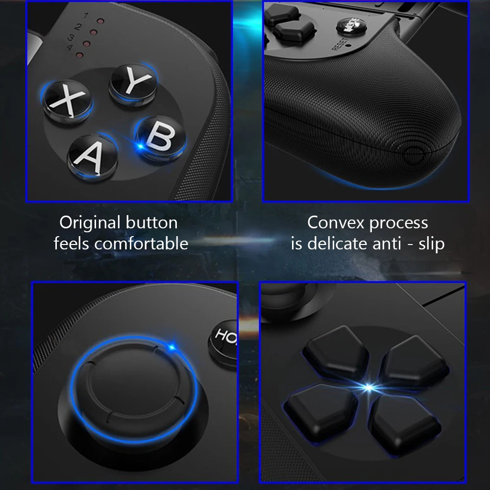 Беспроводной Bluetooth игровой контроллер Телескопический геймпад для samsung Xiaomi huawei