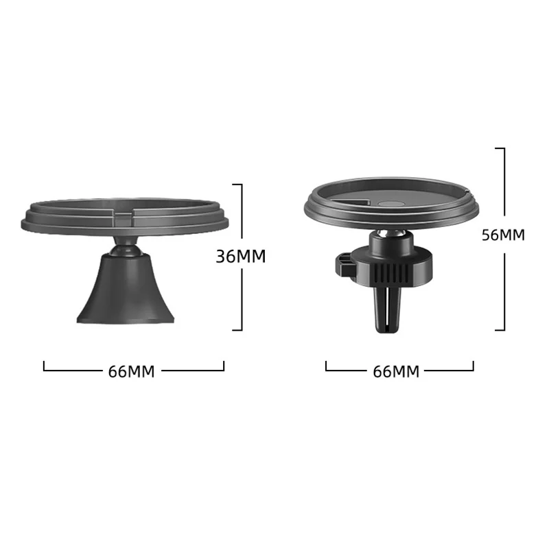 Магнитная Автомобильная Подставка для телефона с разъемом MagSafe Зарядное