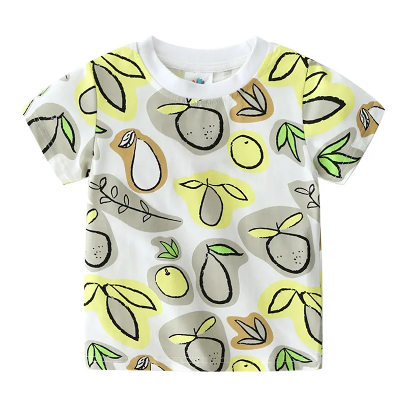 

Baby Fruit T-shirt 2021 Summer New Boy Children's Short-sleeved T-shirt